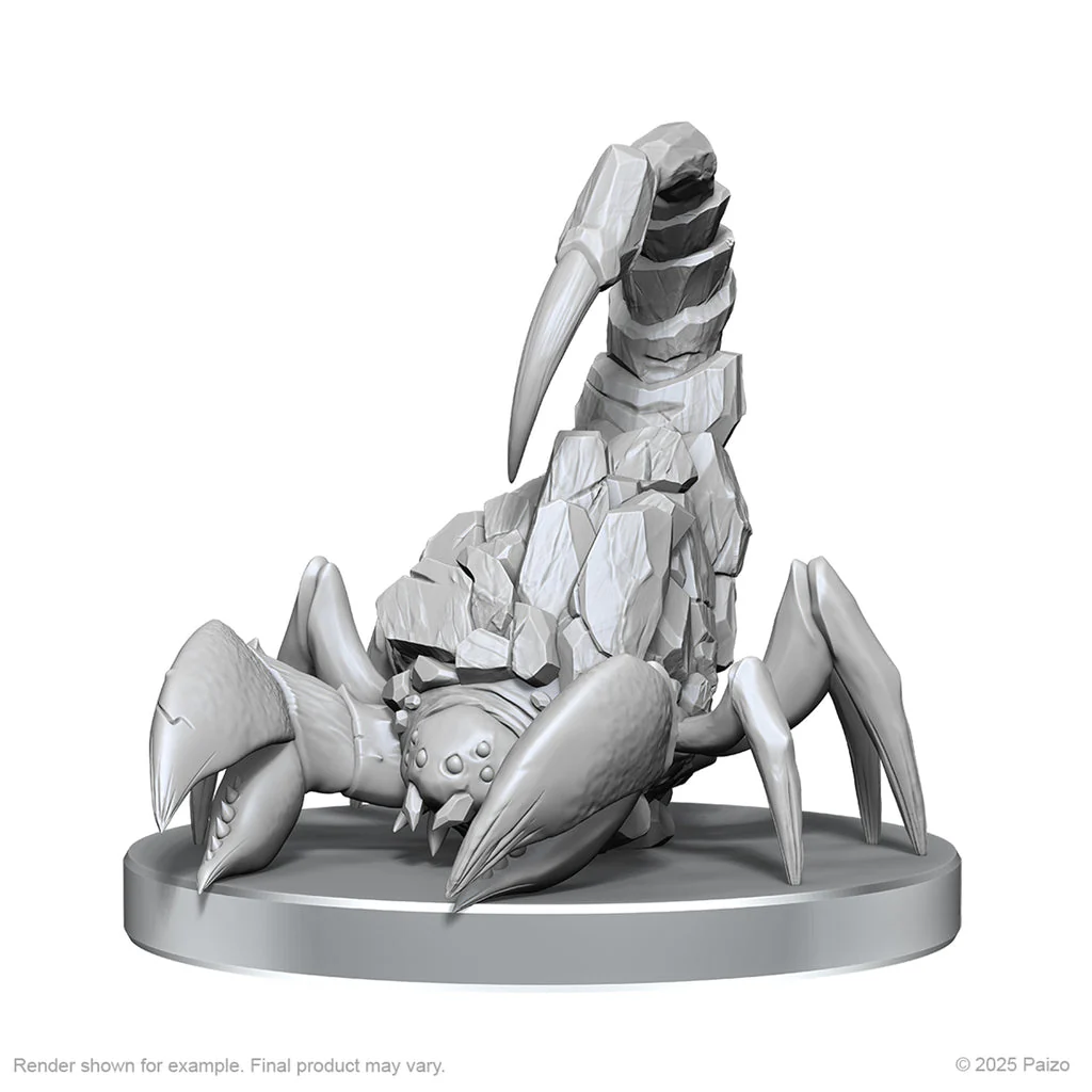 Pathfinder Battles Deep Cuts: Cave Scorpion & Hunting Spider