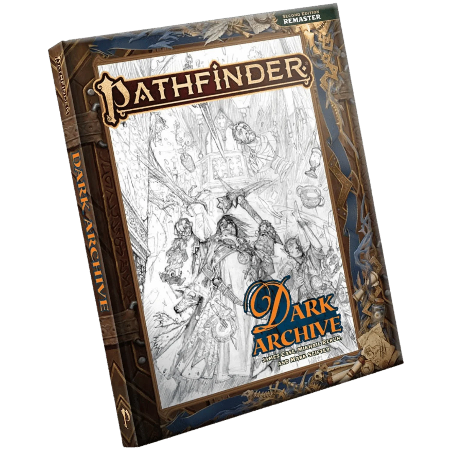 Pathfinder: Dark Archive Remastered - Sketch Cover
