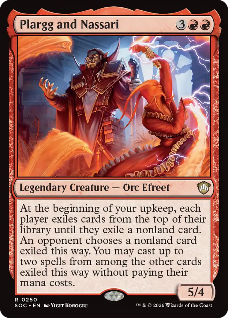 Plargg and Nassari [Secrets of Strixhaven Commander]
