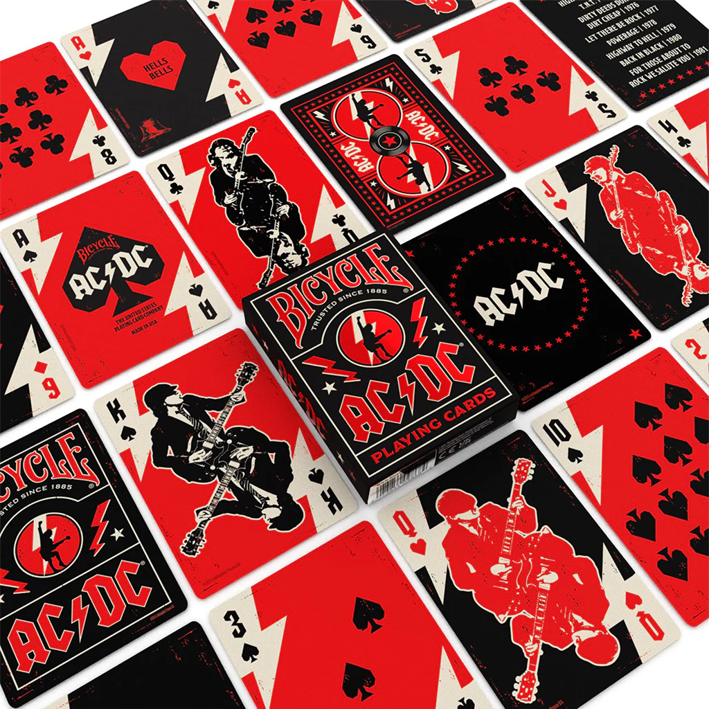 Playing Cards: Bicycle - AC/DC - Image 3