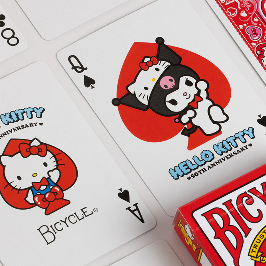 Playing Cards: Bicycle - Hello Kitty 50th Anniversary - Image 3