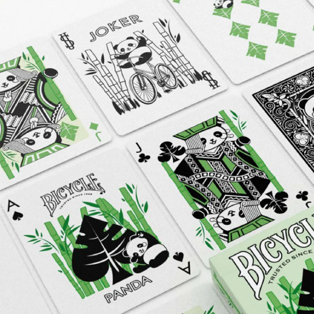 Playing Cards: Bicycle - Pandas - Image 3