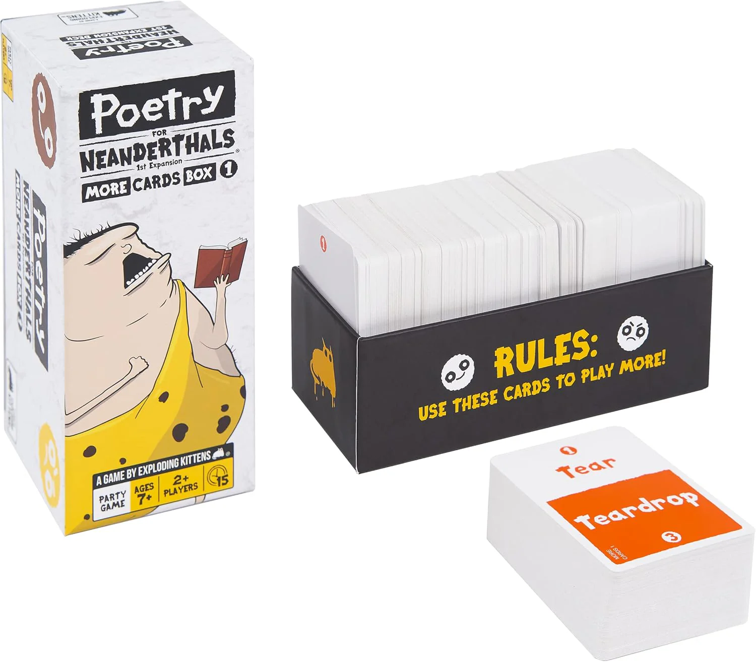 Poetry for Neanderthals: More Cards Box 1 Expansion - Image 2