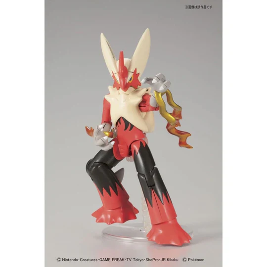 Pokepla Model Kit: Mega Blaziken (2780775) - Image 3