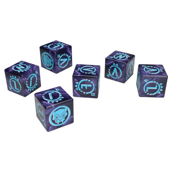 Premium Marvel Black Panther Dice Set - Image 2