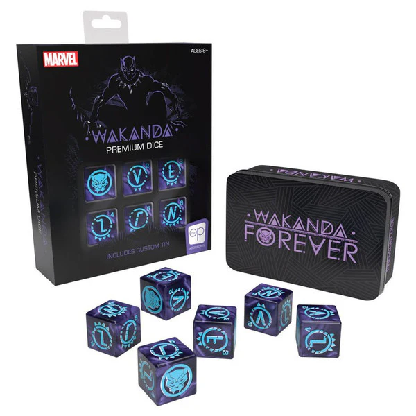 Premium Marvel Black Panther Dice Set - Image 3