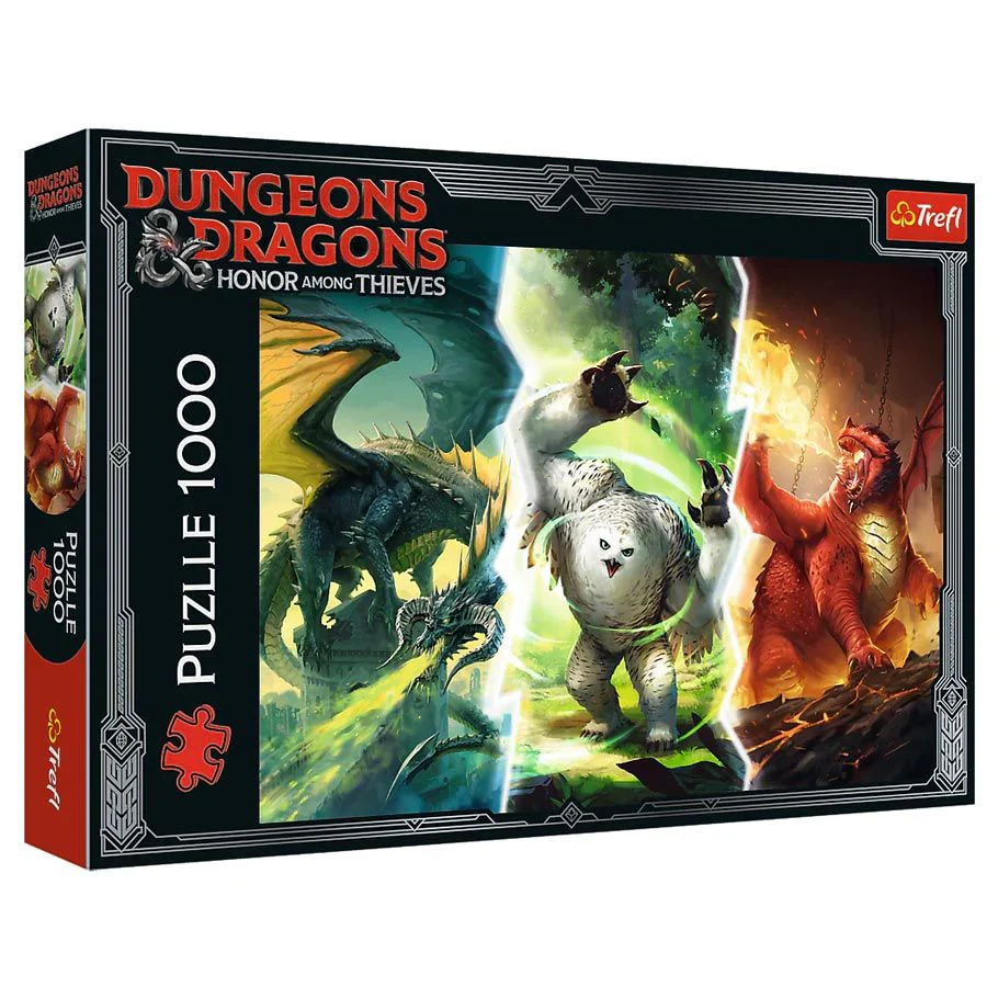 Puzzle: D&D - Monsters of Faerûn (1000pc)
