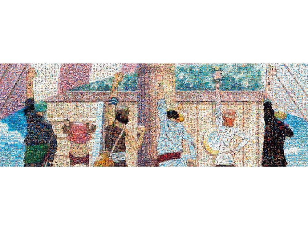 Puzzle: One Piece - Sign of Friends Mosaic Art (950-Piece Puzzle - Ensky 950-27) - Image 2