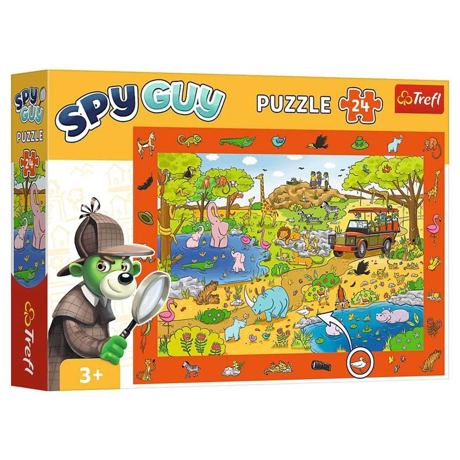Puzzle: Spy Guy - Safari (100pc)