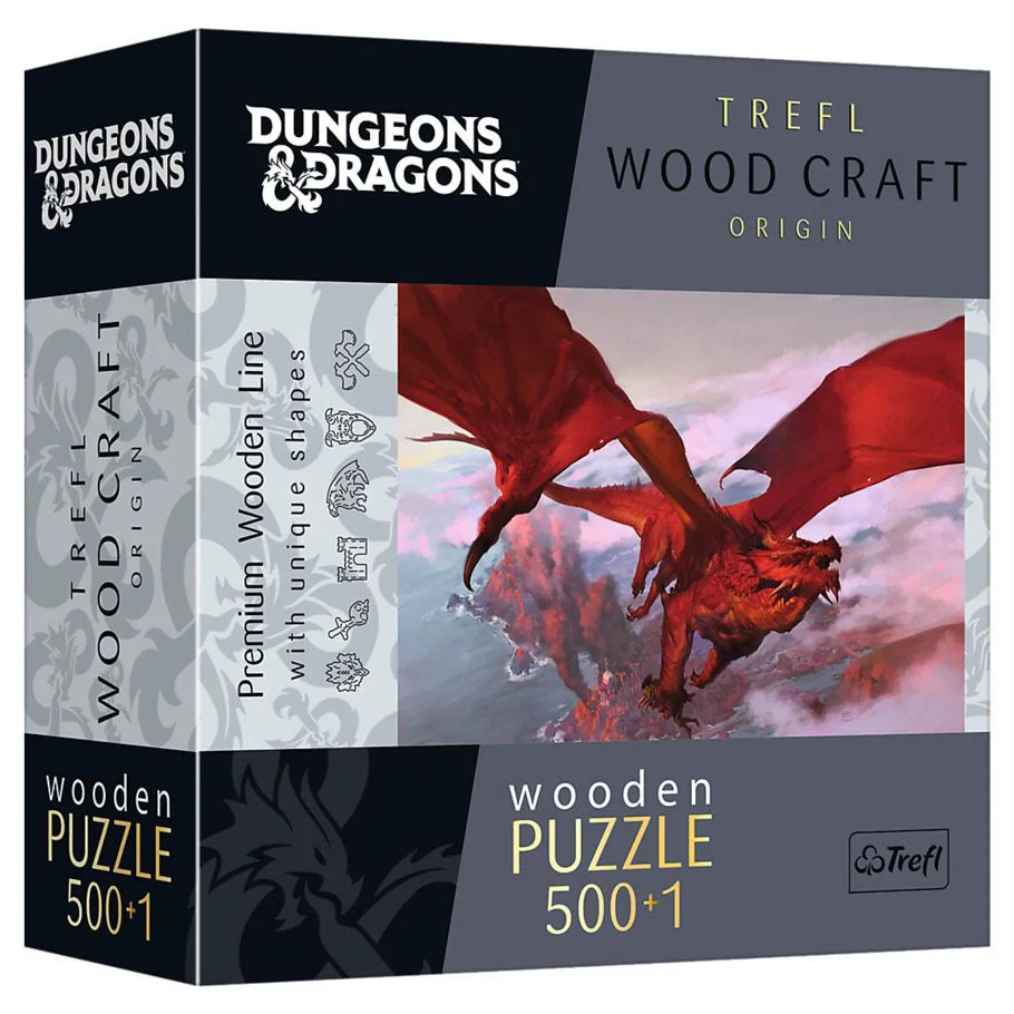 Puzzle: Woodcraft - D&D Red Dragon (500+1pc)
