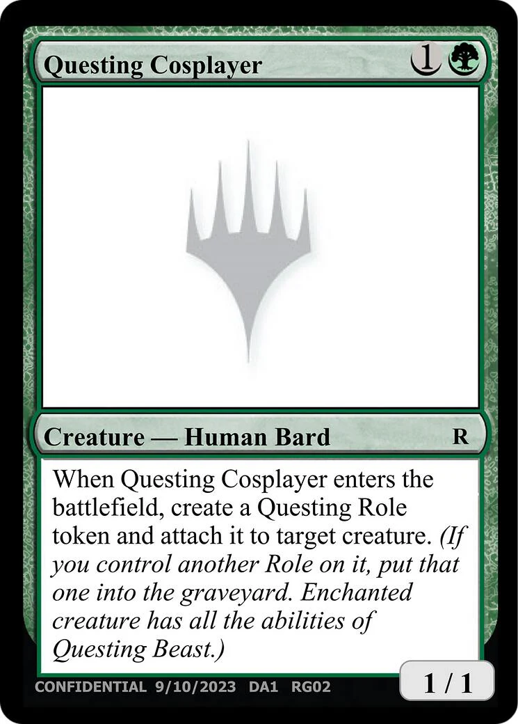 Questing Cosplayer [Mystery Booster]