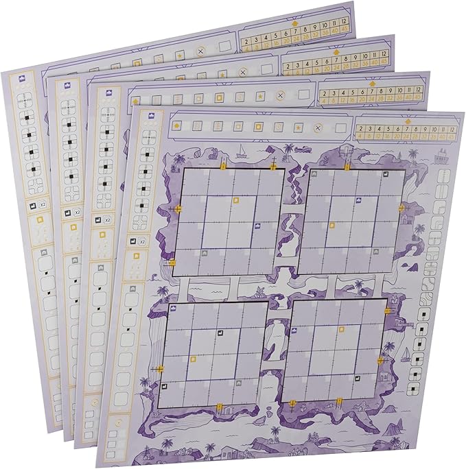 Railroad Ink: Archipelago Boards Set - Image 4