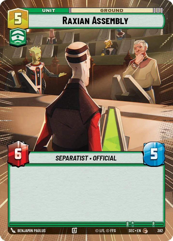 Raxian Assembly (382) (Hyperspace) (382) [Secrets of Power]