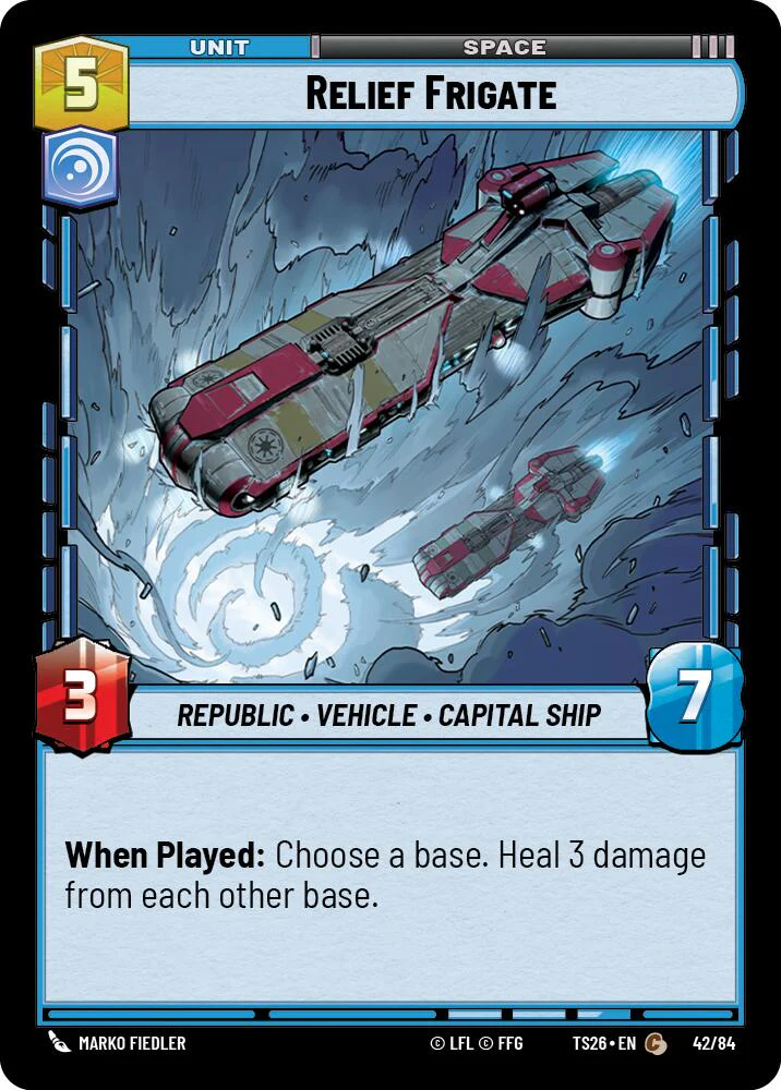 Relief Frigate (42/84) (42/84) [Twin Suns]