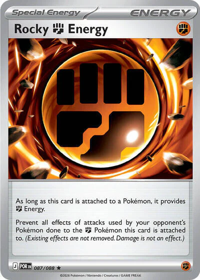 Rocky Fighting Energy (087/088) (Deck Exclusive) [Mega Evolution: Perfect Order]