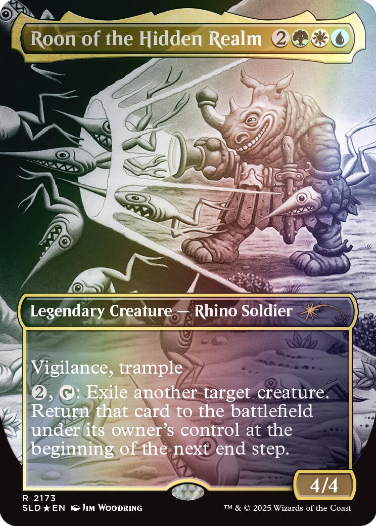 Roon of the Hidden Realm (Rainbow Foil) [Secret Lair Drop Series]