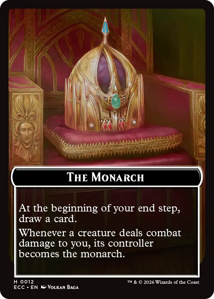 Saproling // The Monarch Double-Sided Token [Lorwyn Eclipsed Tokens] - Image 2