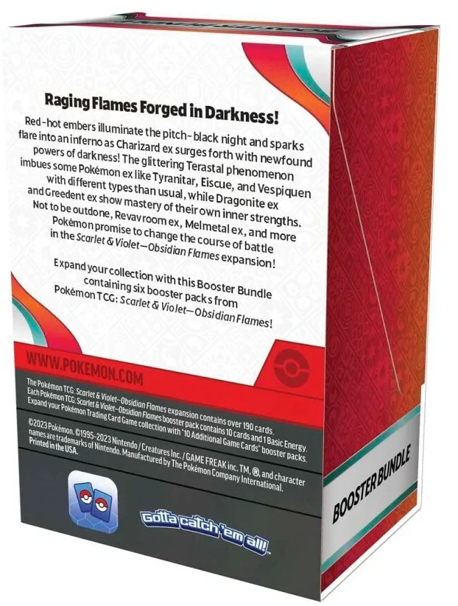 Scarlet & Violet: Obsidian Flames - Booster Bundle - Image 2