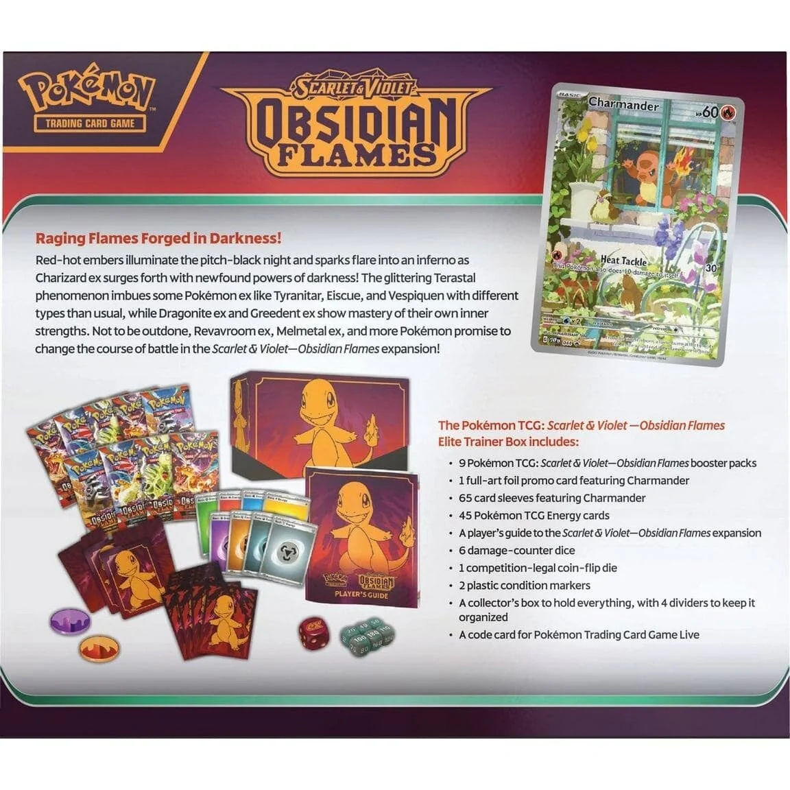 Scarlet & Violet: Obsidian Flames - Elite Trainer Box - Image 2