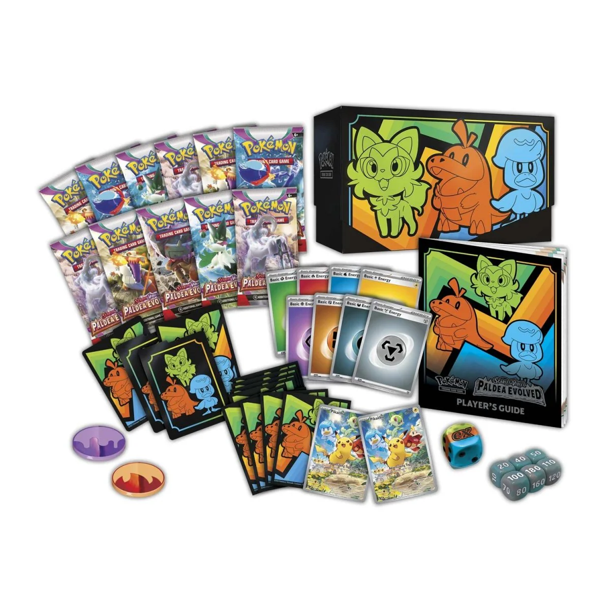 Scarlet & Violet: Paldea Evolved - Elite Trainer Box (Pokemon Center Exclusive) - Image 3