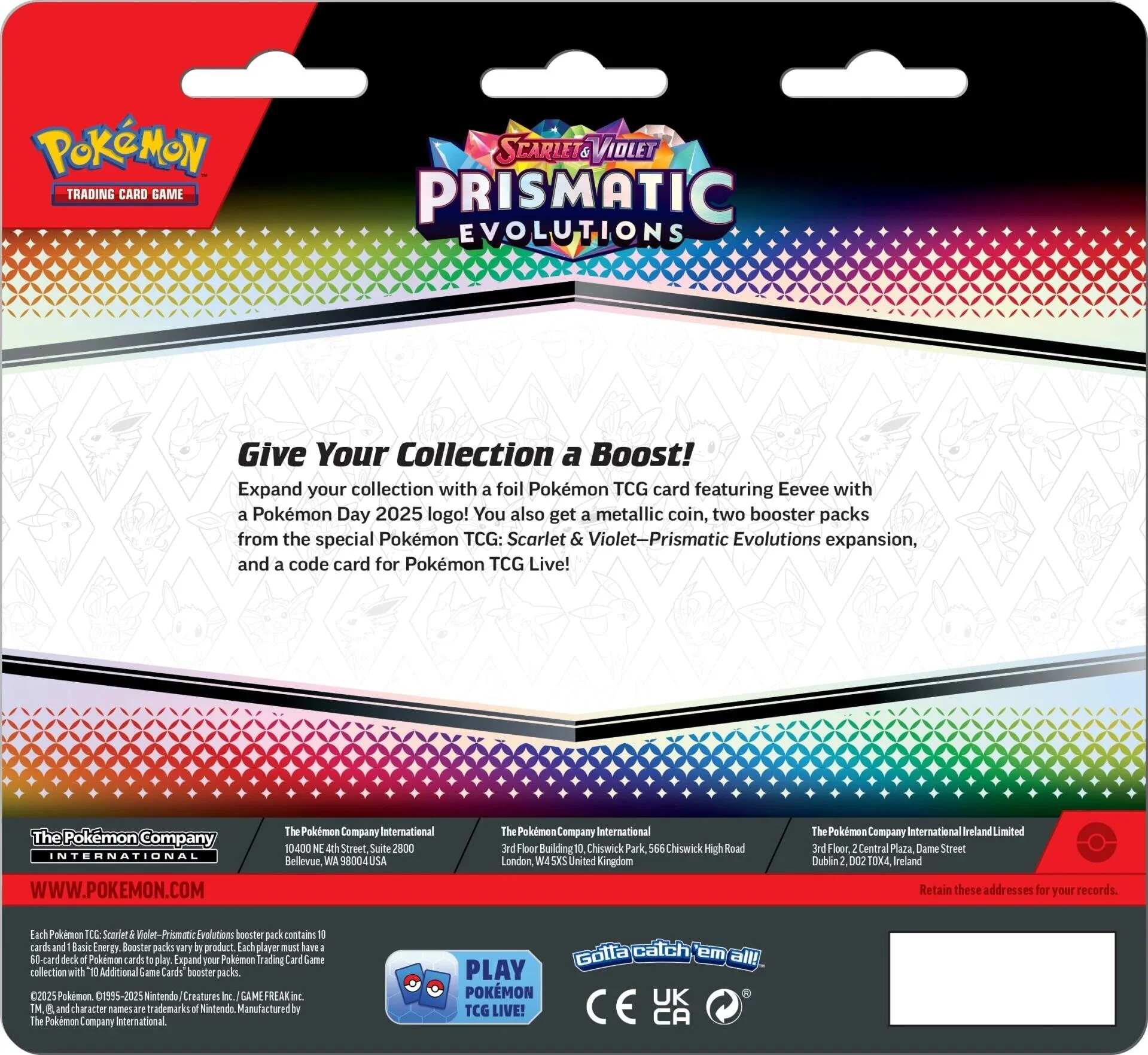 Scarlet & Violet: Prismatic Evolutions 2-Pack Blister (Eevee) - Image 2