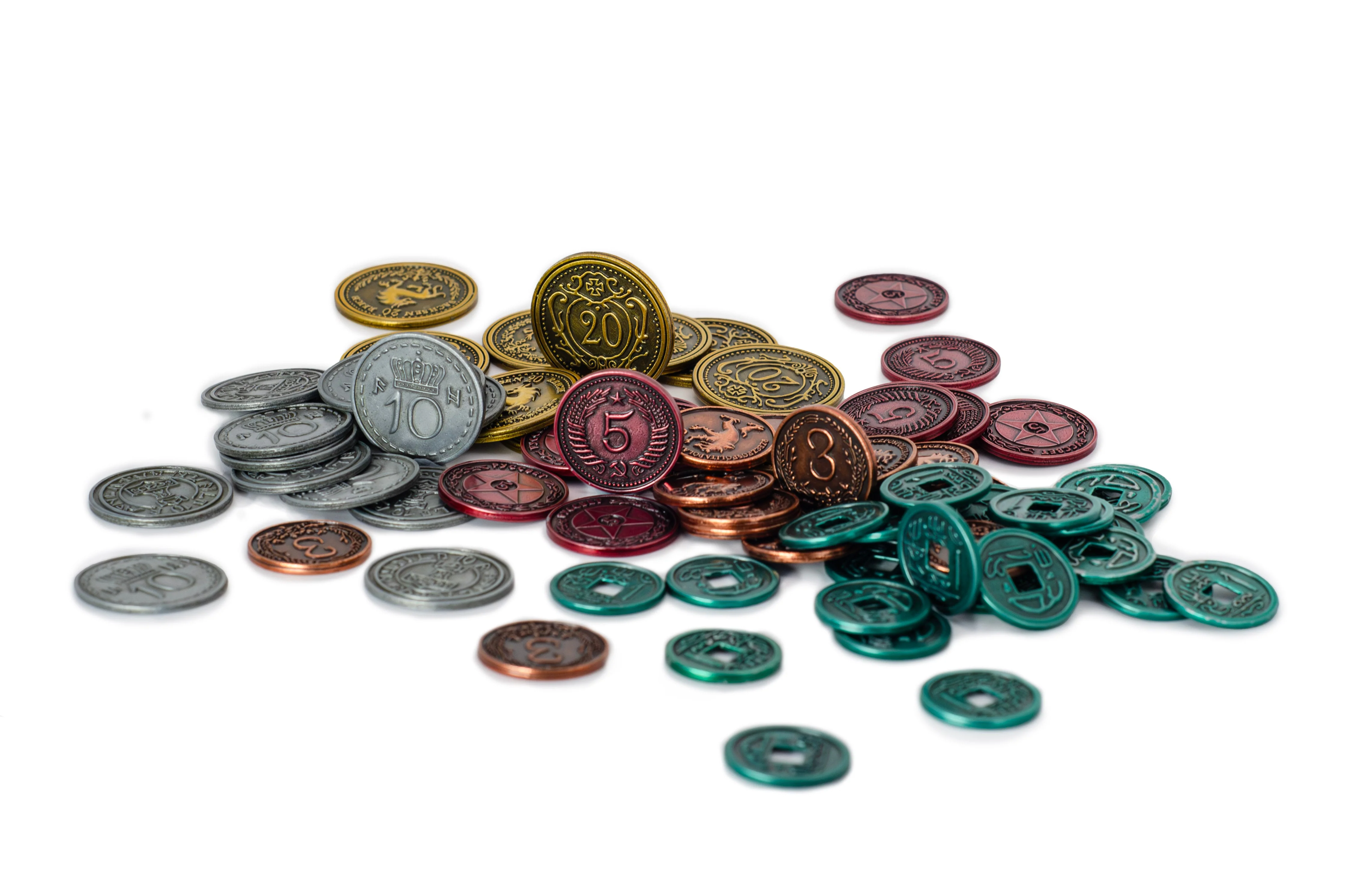 Scythe & Expeditions Metal Coins