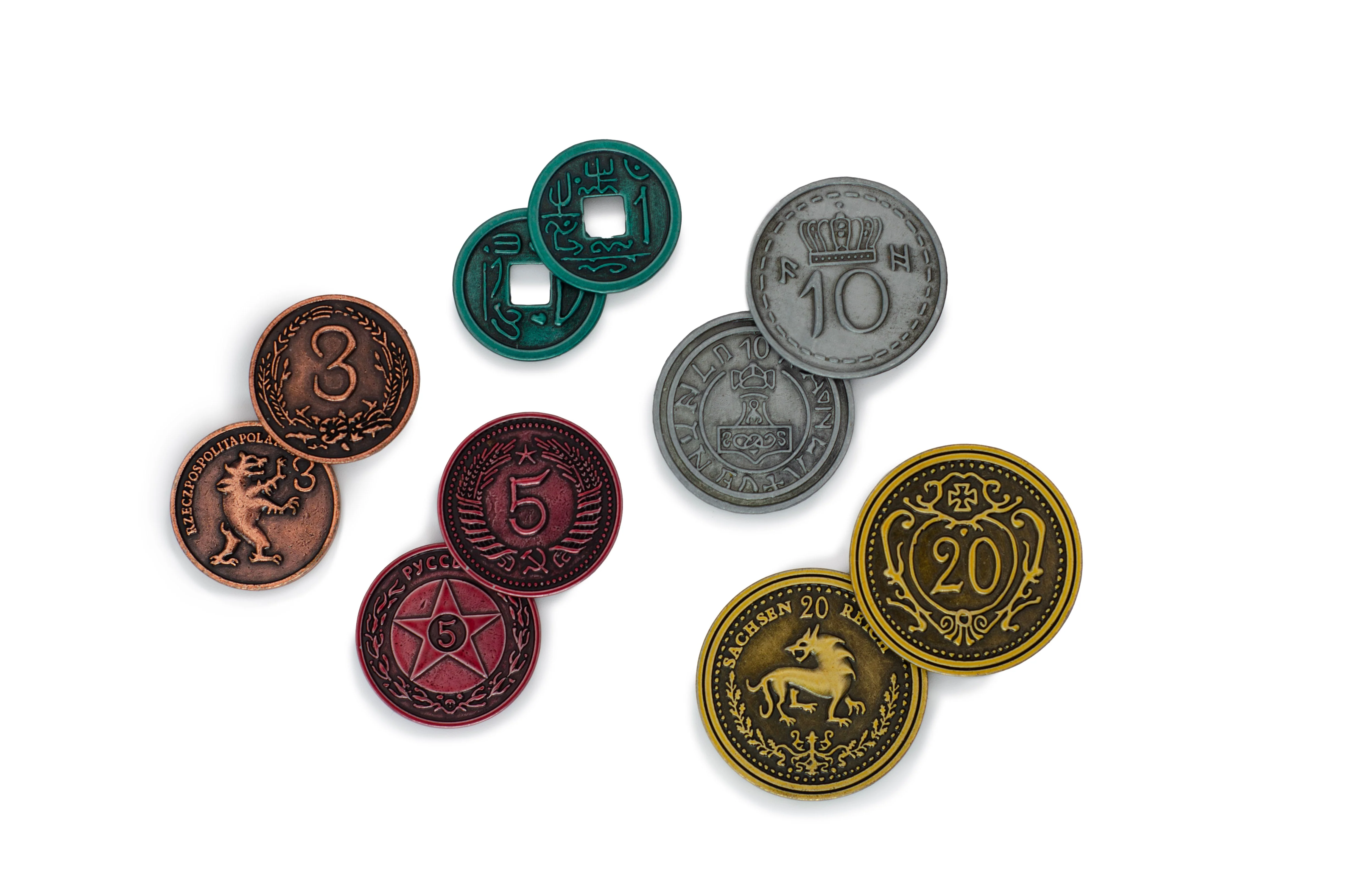 Scythe & Expeditions Metal Coins - Image 2