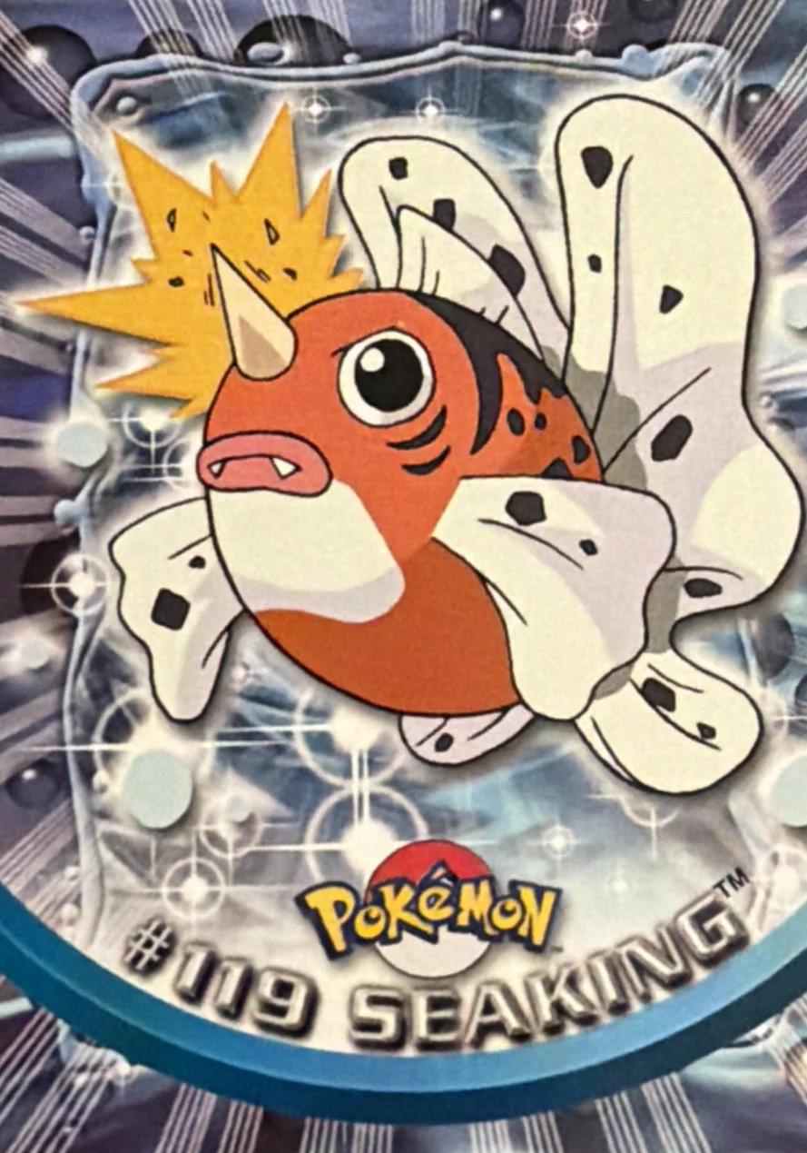 Seaking (119) (Blue Logo) [Topps Pokemon]