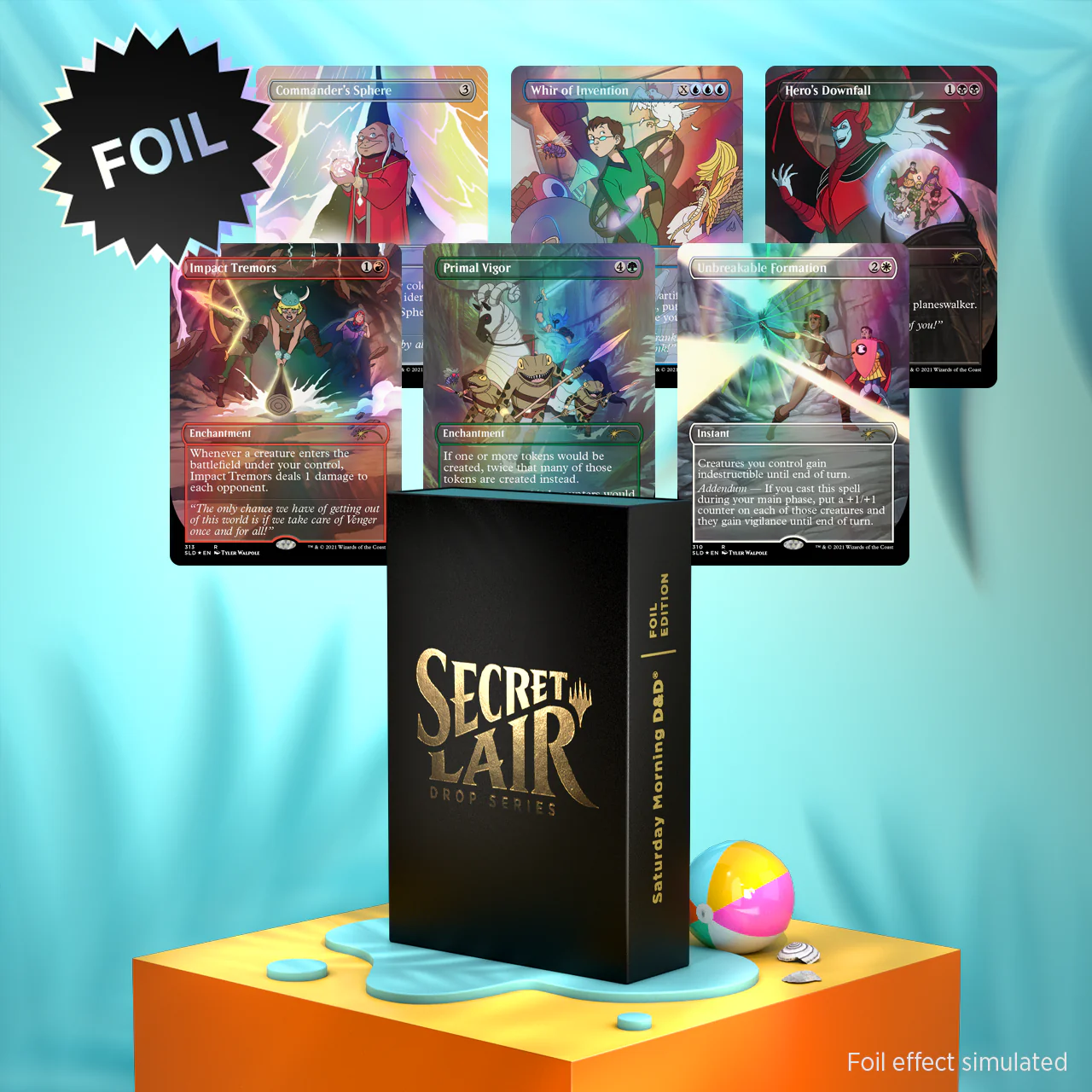 Secret Lair: Drop Series - Saturday Morning D&D (Foil Edition) - Image 2