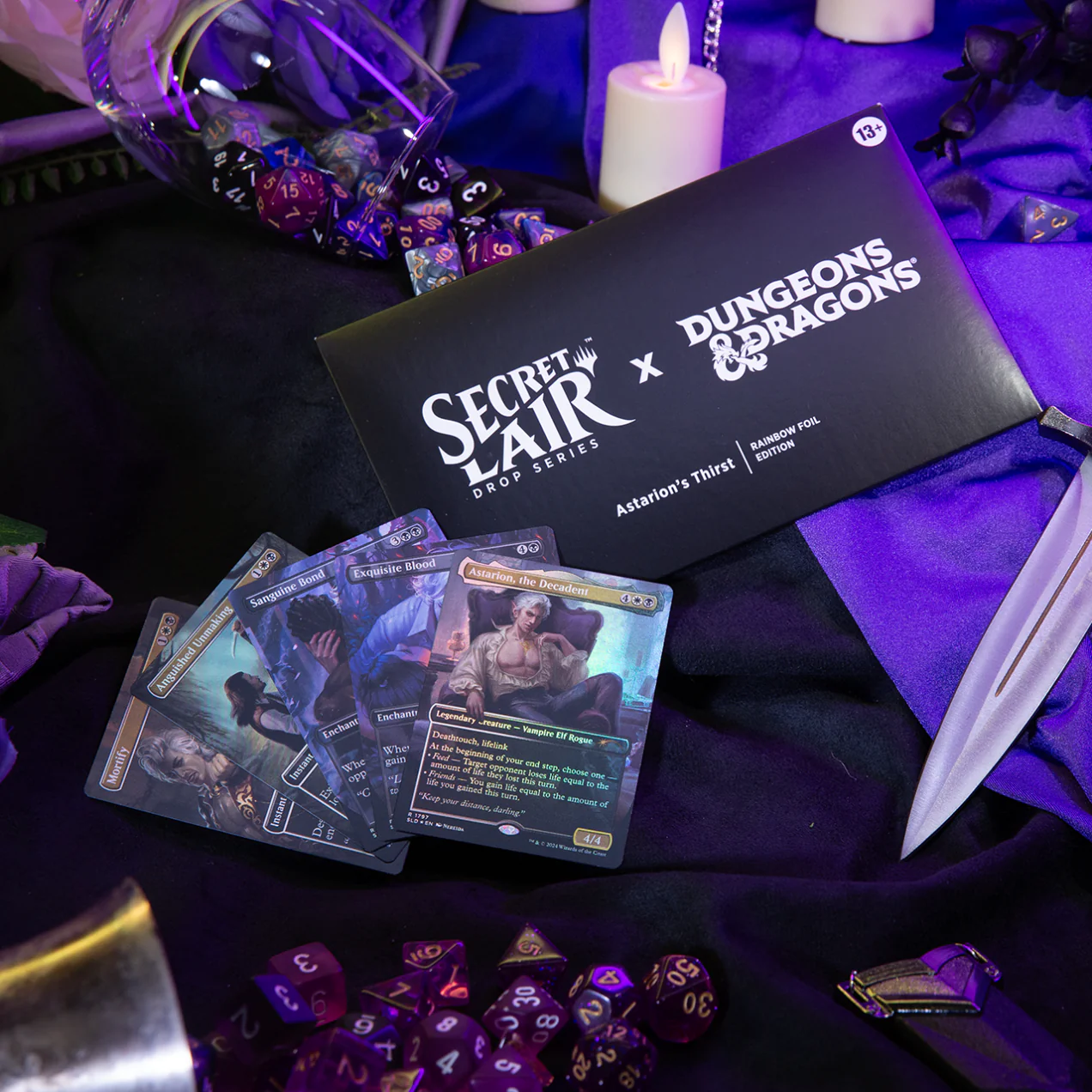Secret Lair: Drop Series - Secret Lair x Dungeons & Dragons (Astarion's Thirst - Rainbow Foil Edition)