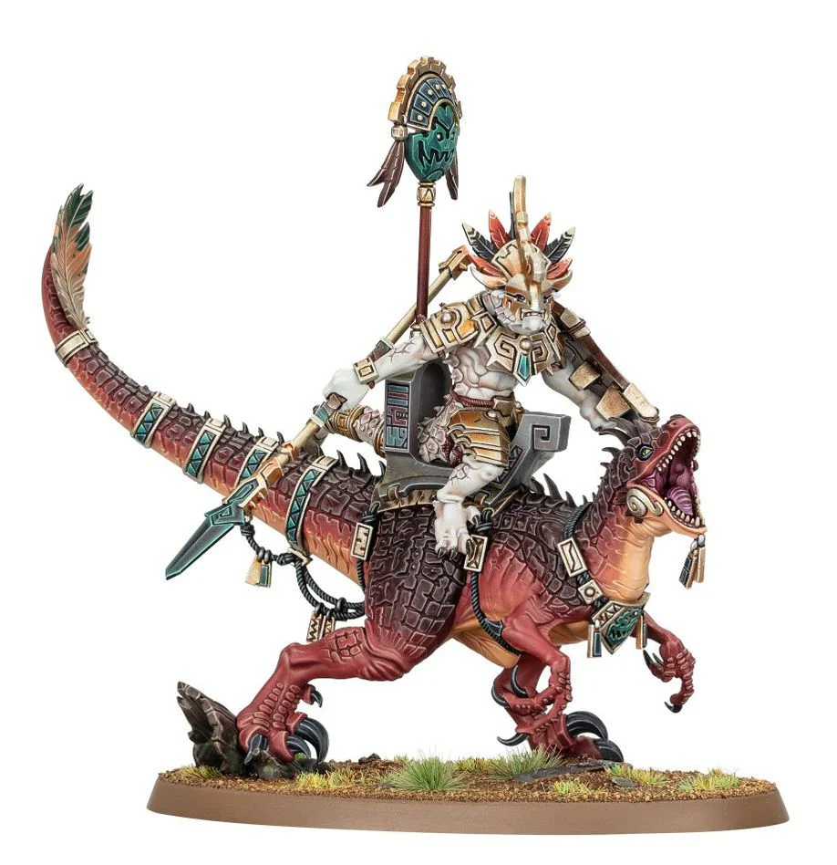 Warhammer Age of Sigmar: Seraphon - Saurus Scar-Veteran On Aggradon - Image 2
