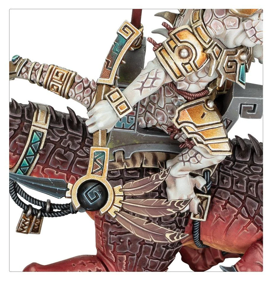 Warhammer Age of Sigmar: Seraphon - Saurus Scar-Veteran On Aggradon - Image 4