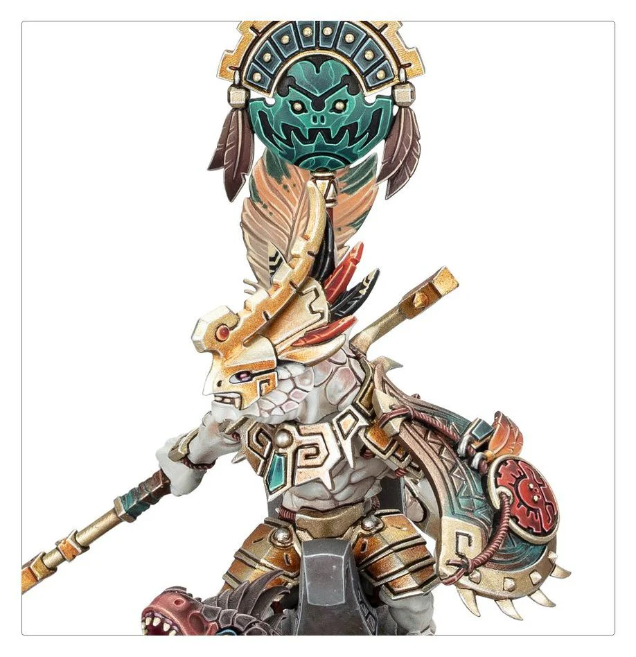 Warhammer Age of Sigmar: Seraphon - Saurus Scar-Veteran On Aggradon - Image 5