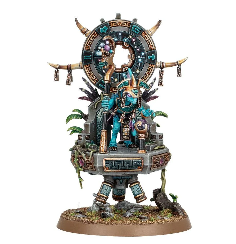 Warhammer Age of Sigmar: Seraphon - Skink Starseer - Image 2