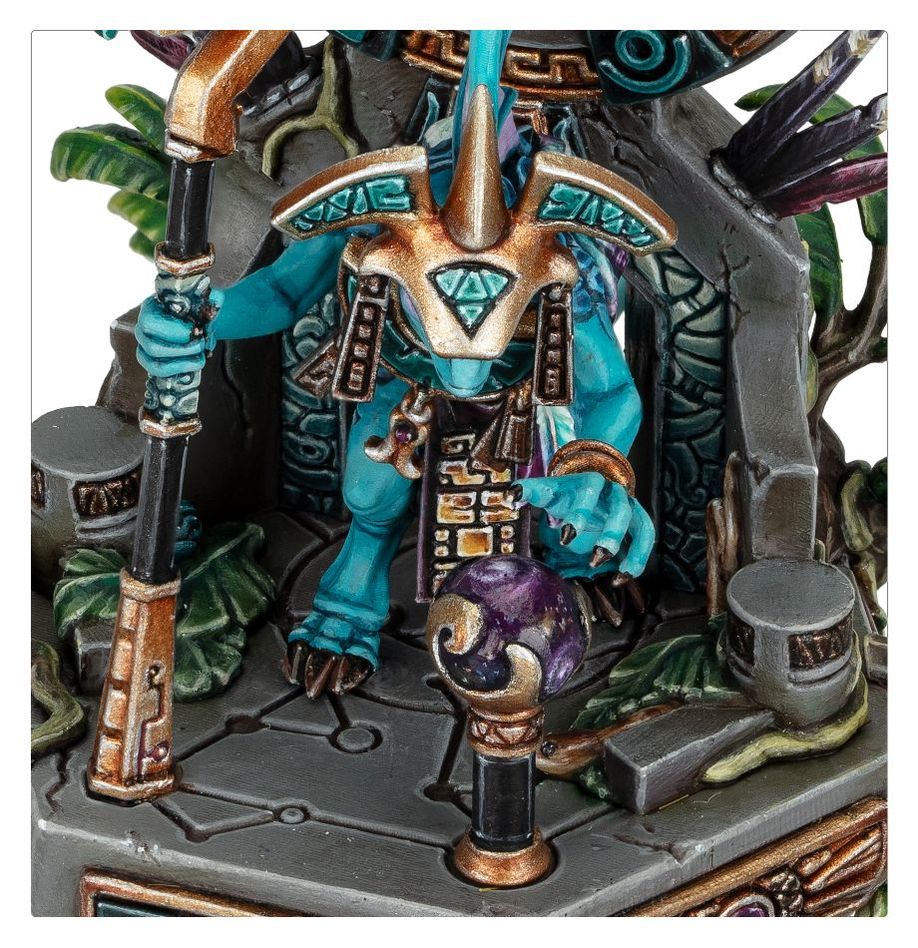 Warhammer Age of Sigmar: Seraphon - Skink Starseer - Image 3
