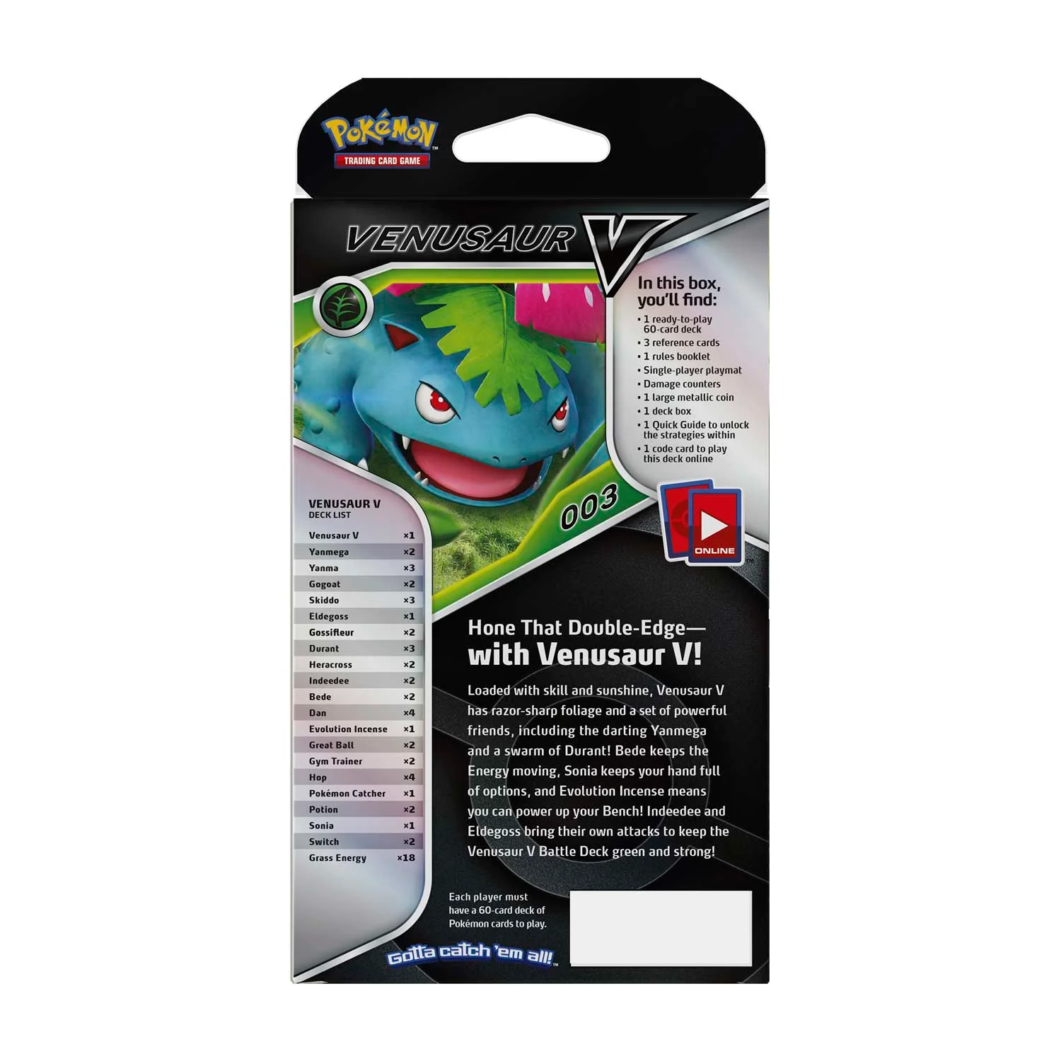 Shining Fates - V Battle Deck (Venusaur V) - Image 2