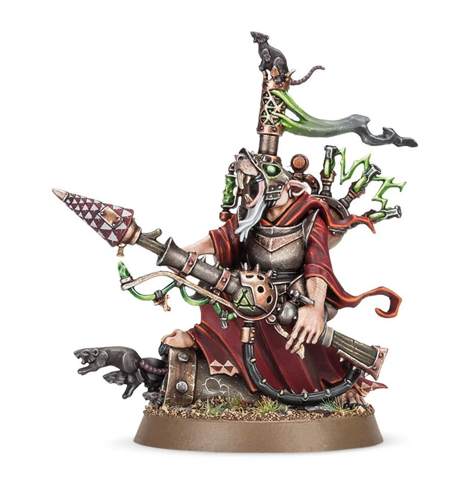 Warhammer Age of Sigmar: Skaven - Warlock Bombardier