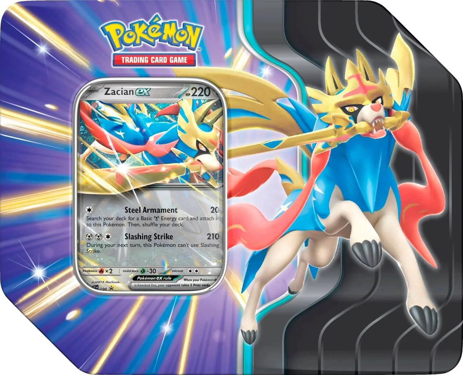 Slashing Legends Tin (Zacian ex)