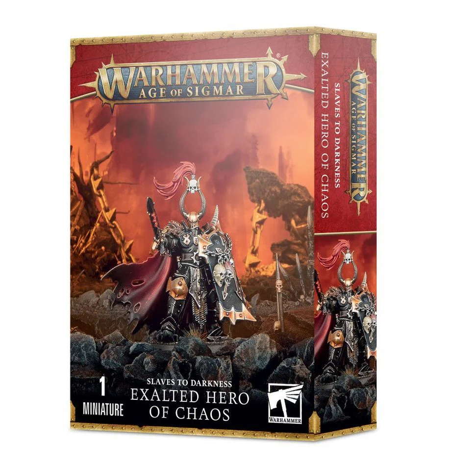 Warhammer Age of Sigmar: Slaves To Darkness - Exalted Hero Of Chaos