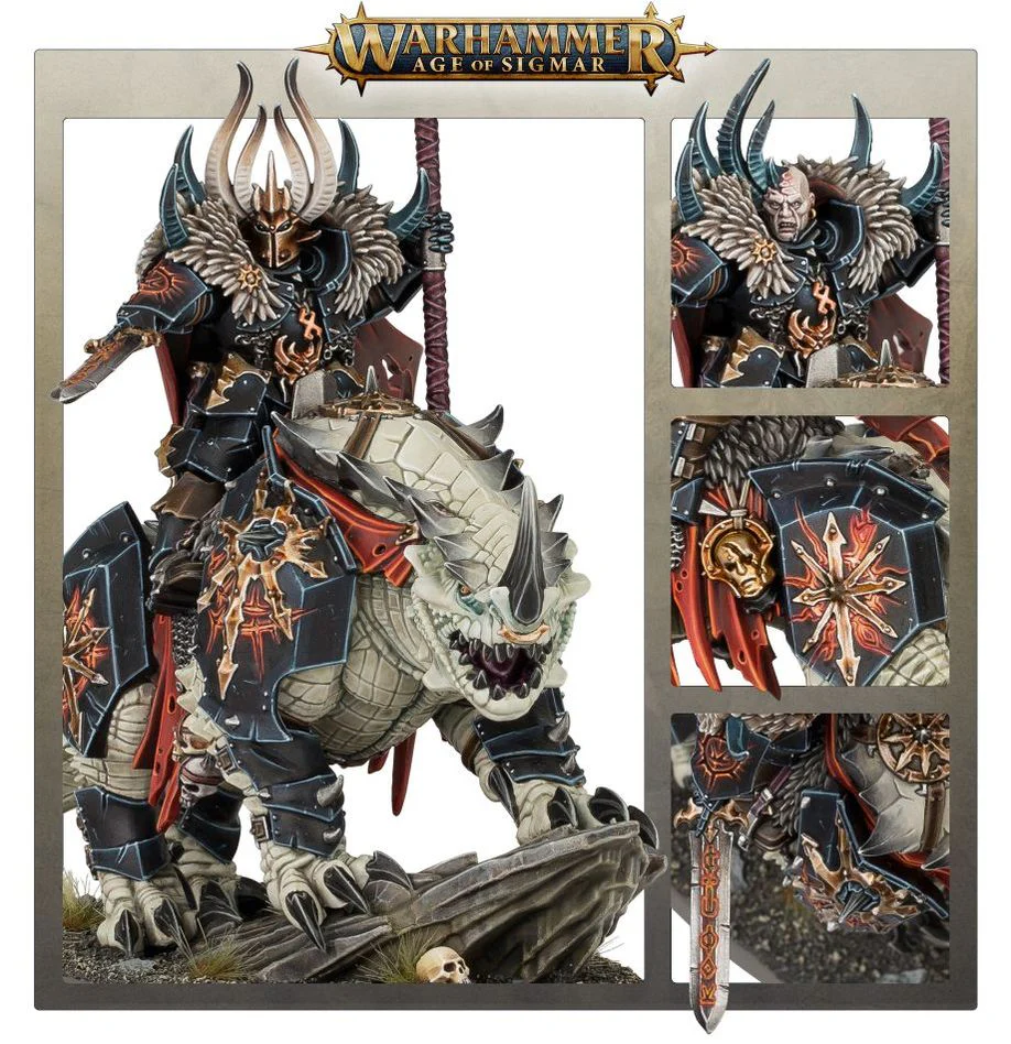 Warhammer Age of Sigmar: Slaves To Darkness - Lord On Karkadrak - Image 4