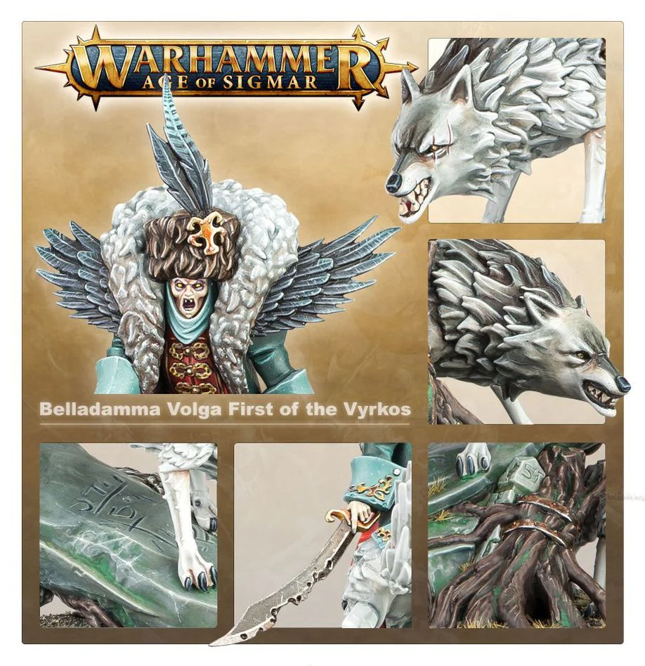 Warhammer Age of Sigmar: Soulblight Gravelords - Belladamma Volga, First Of The Vyrkos - Image 3
