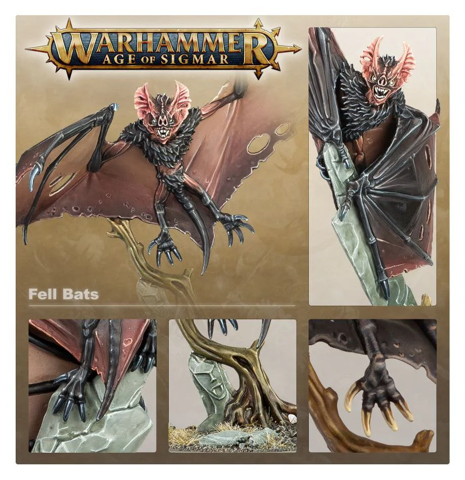 Warhammer Age of Sigmar: Soulblight Gravelords - Fell Bats - Image 6