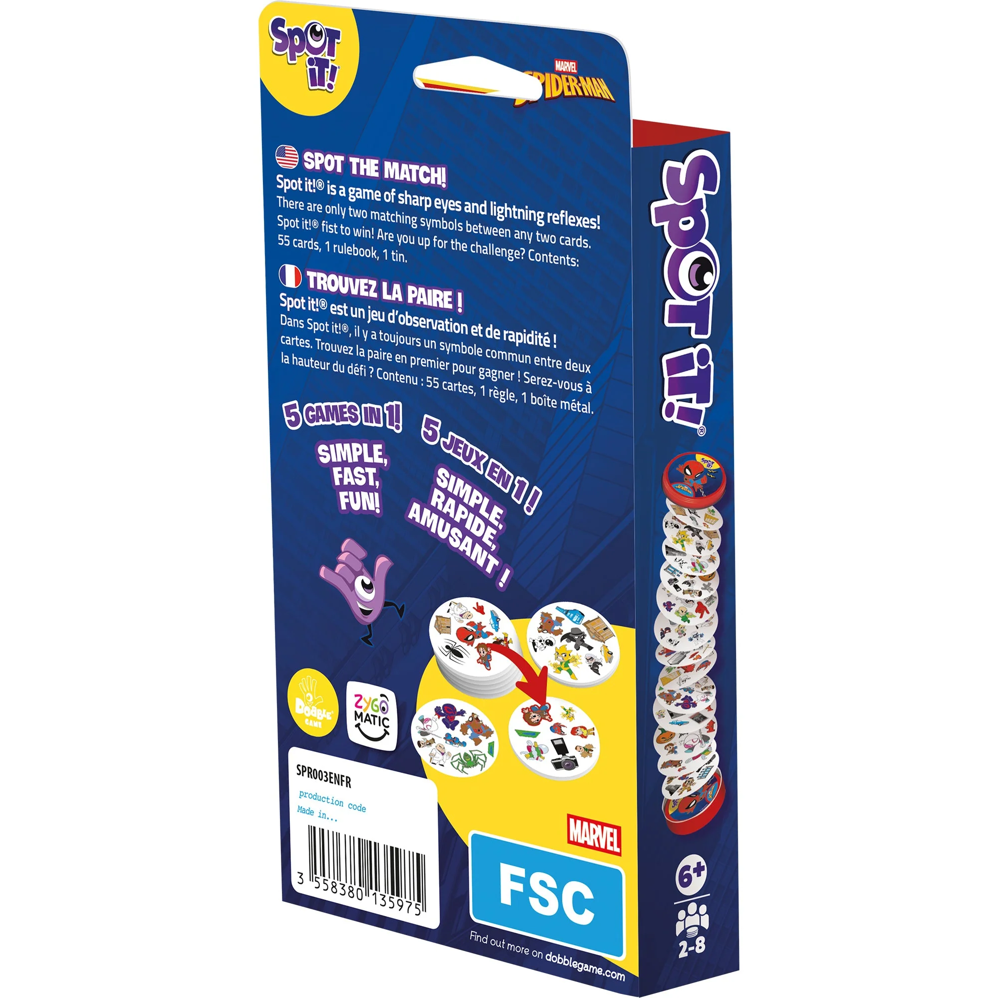 Spot It! Spider-Man Eco Blister - Image 2