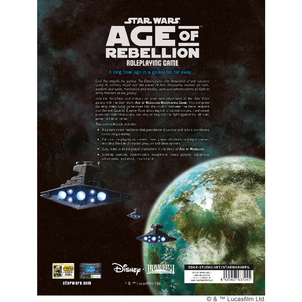 Star Wars: Age of Rebellion - Core Rulebook - Image 2