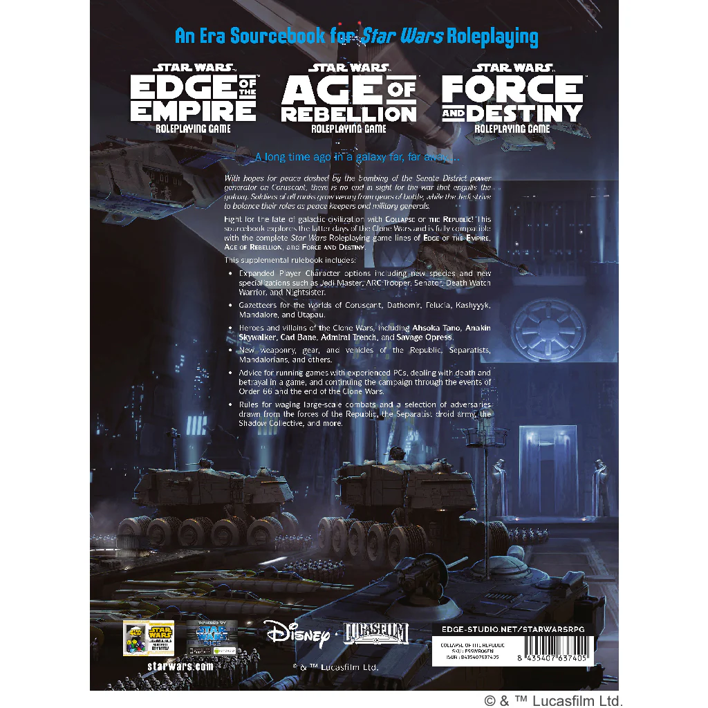 Star Wars: Collapse Of The Republic Sourcebook - Image 2