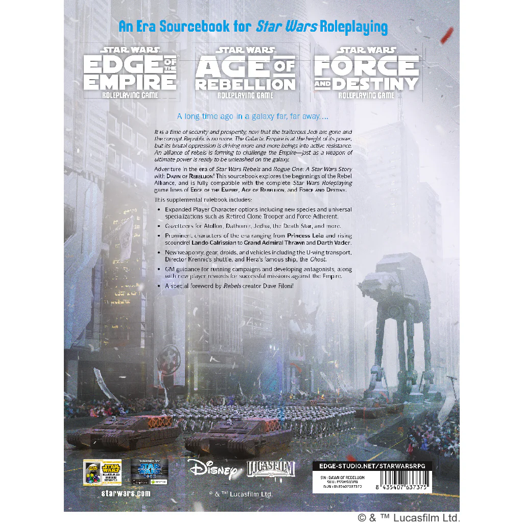 Star Wars: Dawn of Rebellion Sourcebook - Image 2