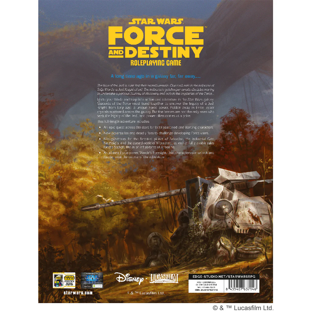 Star Wars: Force And Destiny - Chronicles of the Gatekeeper - Image 2