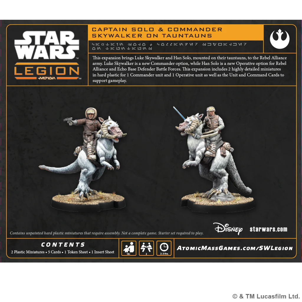 Star Wars: Legion – Captain Solo & Commander Skywalker on Tauntuns - Image 2