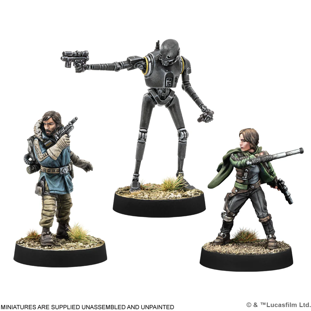 Star Wars: Legion – Cassian Andor, Jyn Erso & K-2SO - Image 2