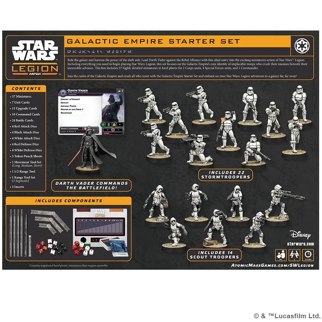 Star Wars: Legion - Galactic Empire Starter Set - Image 2